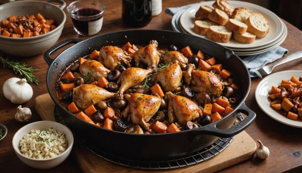 Comment cuisiner un coq au vin savoureux ?